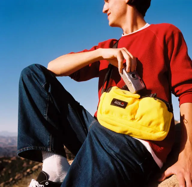 Long Weekend Santa Fe Shoulder Bag - Yellow Fleece