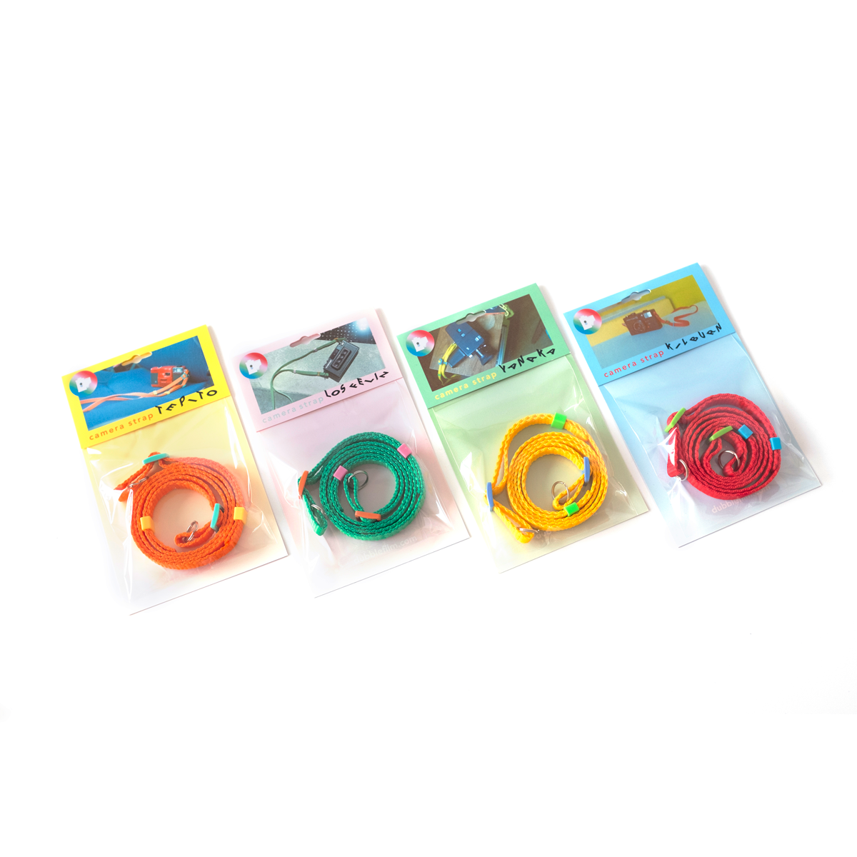 DubbleFilm Camera Strap - Los Feliz Green