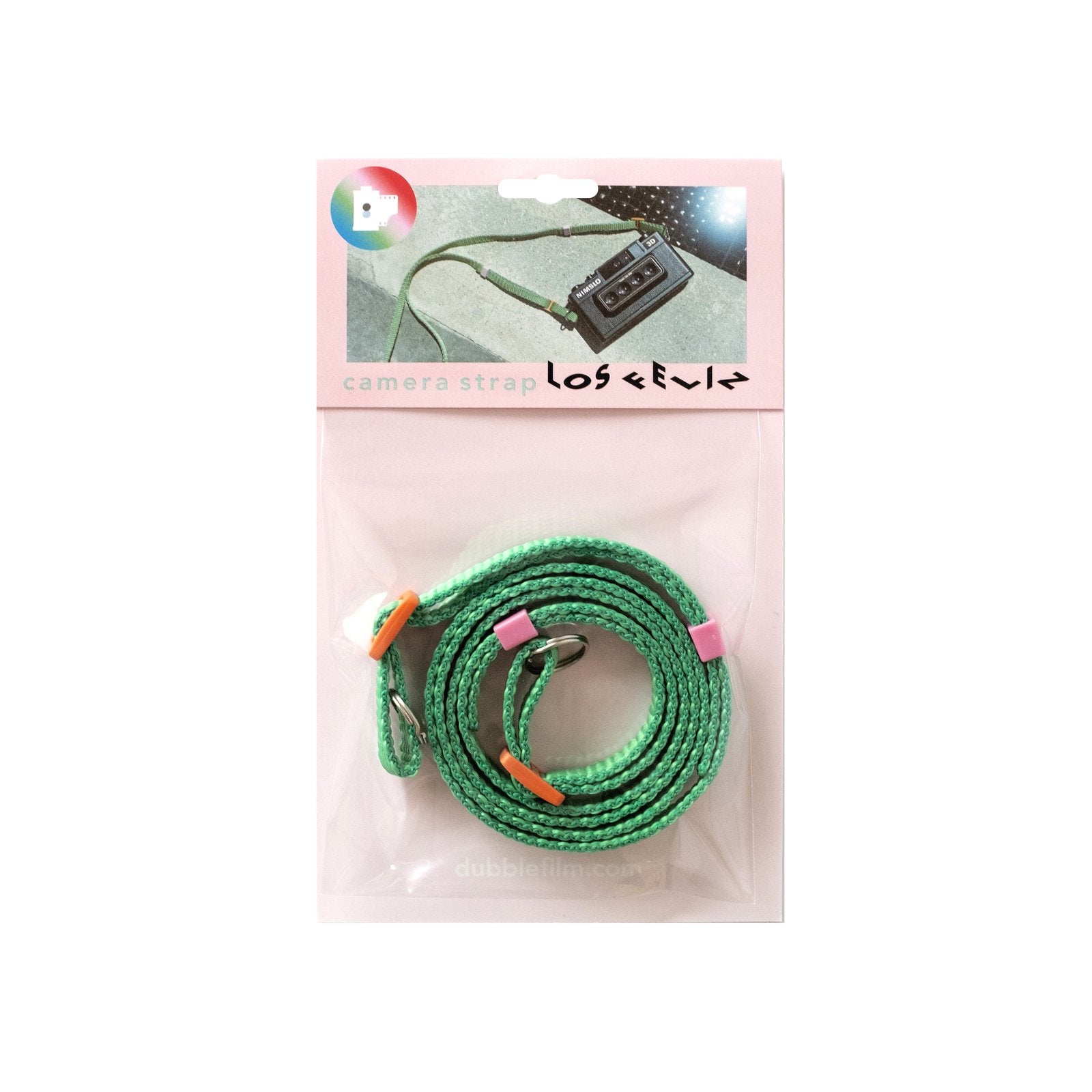 DubbleFilm Camera Strap - Los Feliz Green