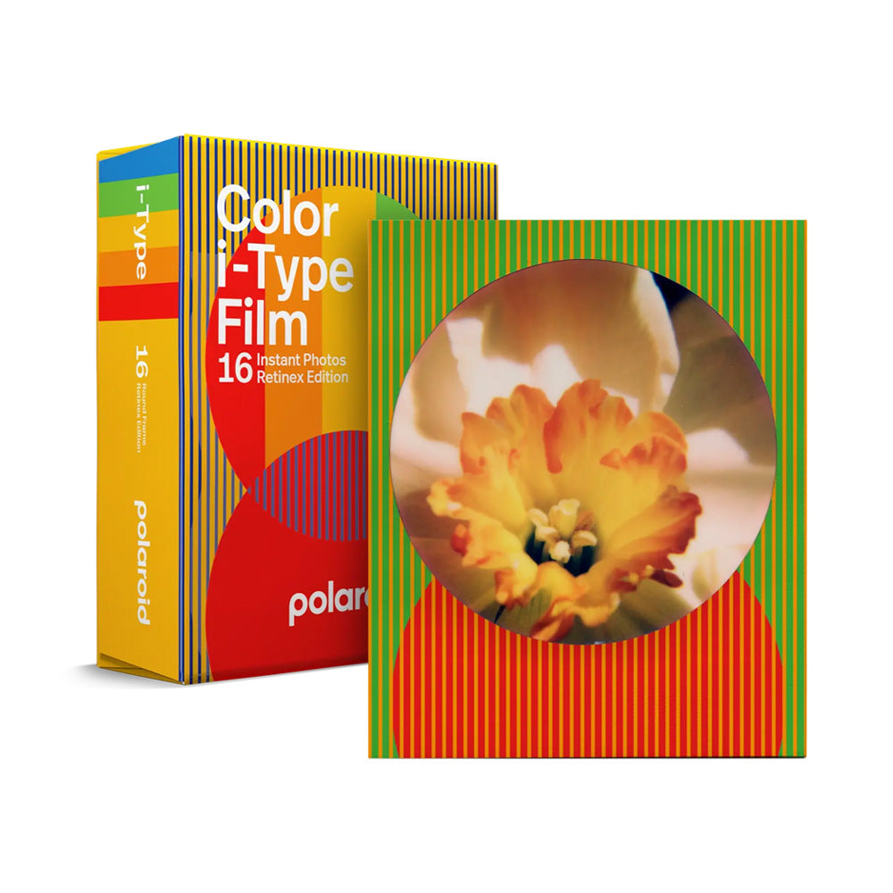 Polaroid i-Type Colour Film Round Frame Retinex Edition - Double Pack (16 Photos)