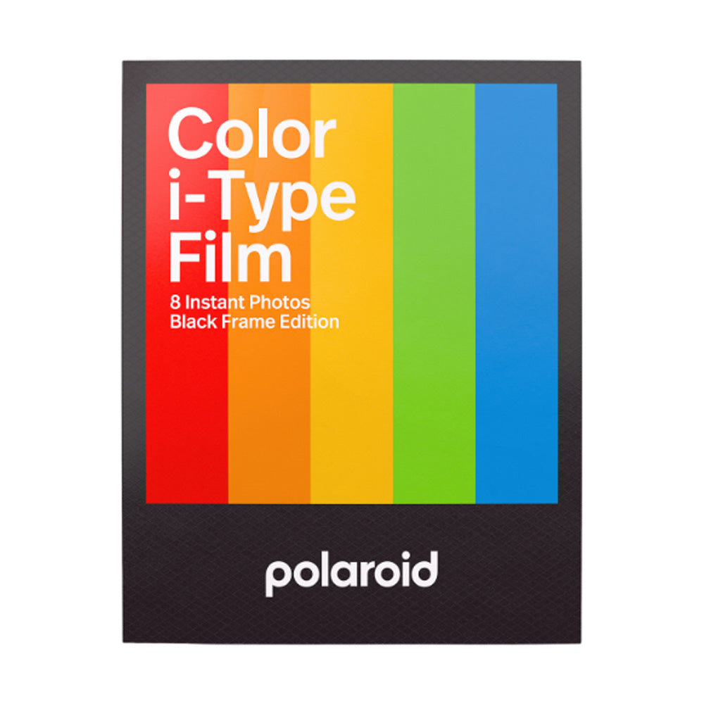 Polaroid i-Type Colour Film - Black Frames