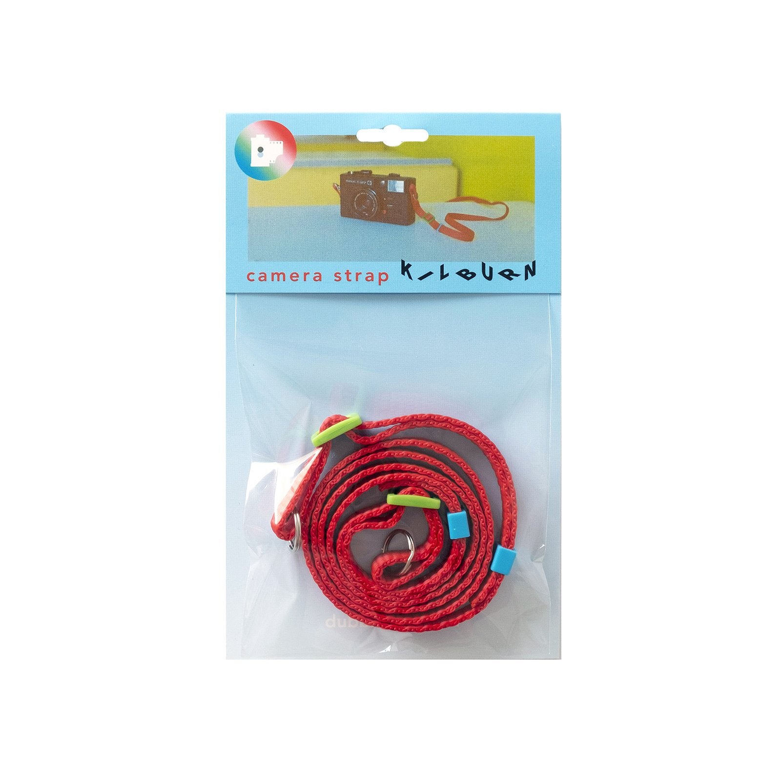 DubbleFilm Camera Strap - Kilburn Red