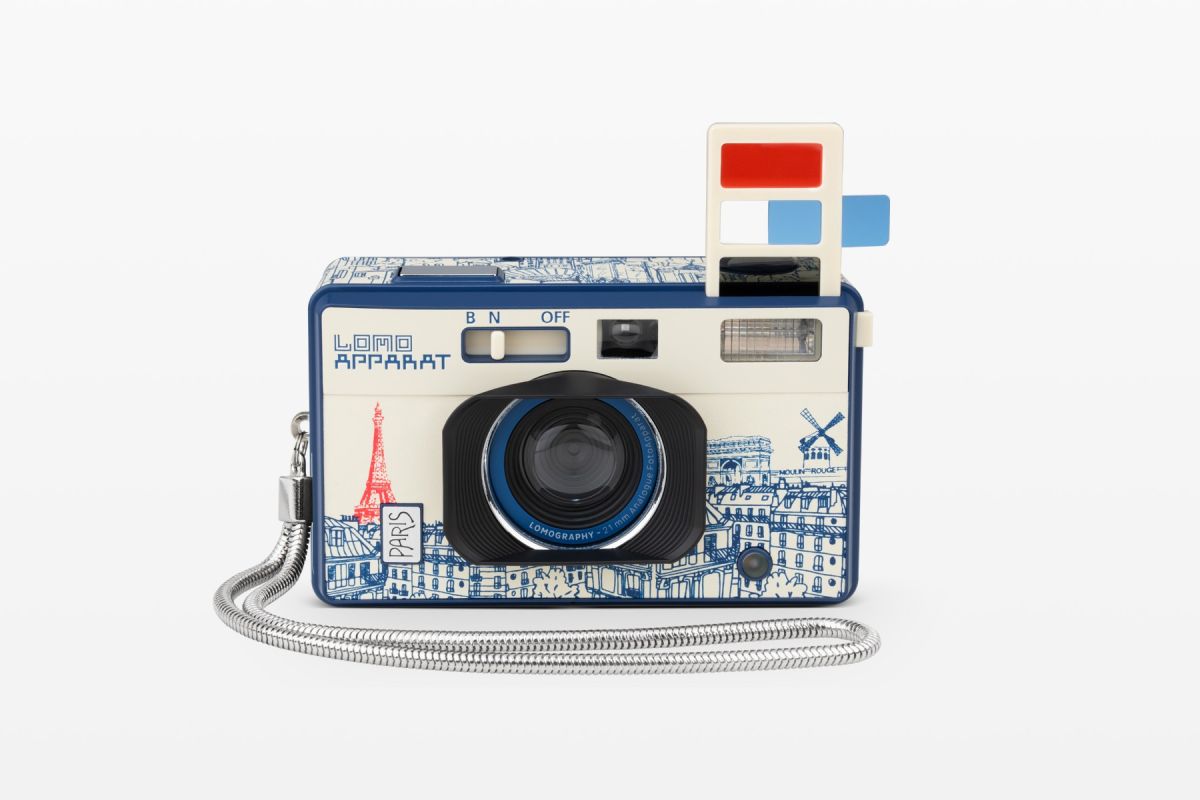 Lomography LomoApparat 21mm Wide Angle 35mm Camera - Paris Edition