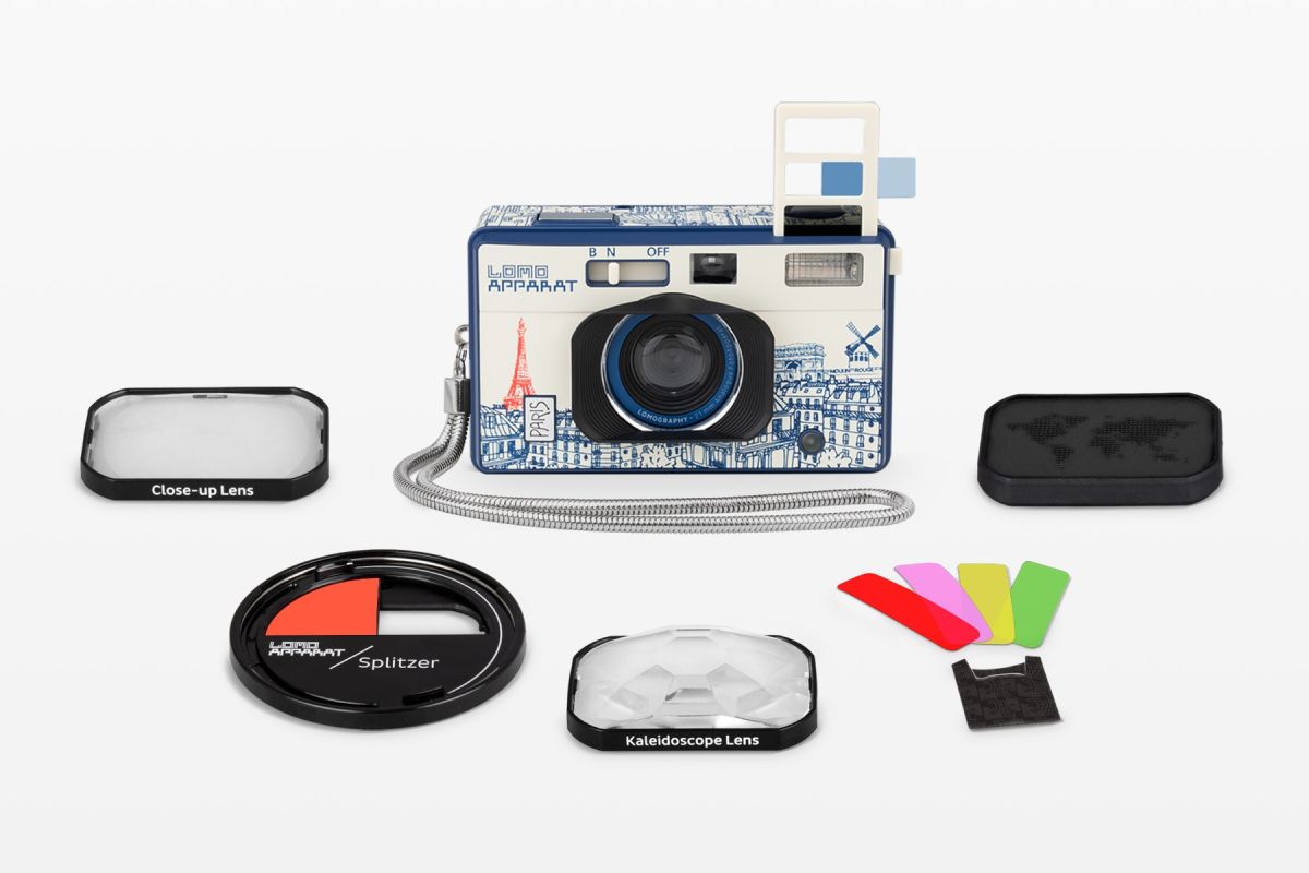 Lomography LomoApparat 21mm Wide Angle 35mm Camera - Paris Edition