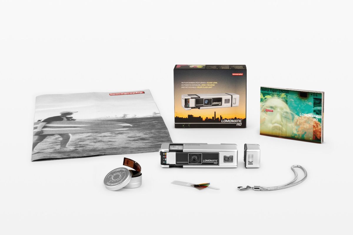 Lomography Lomomatic 110 Film Camera 'Metal Edition'