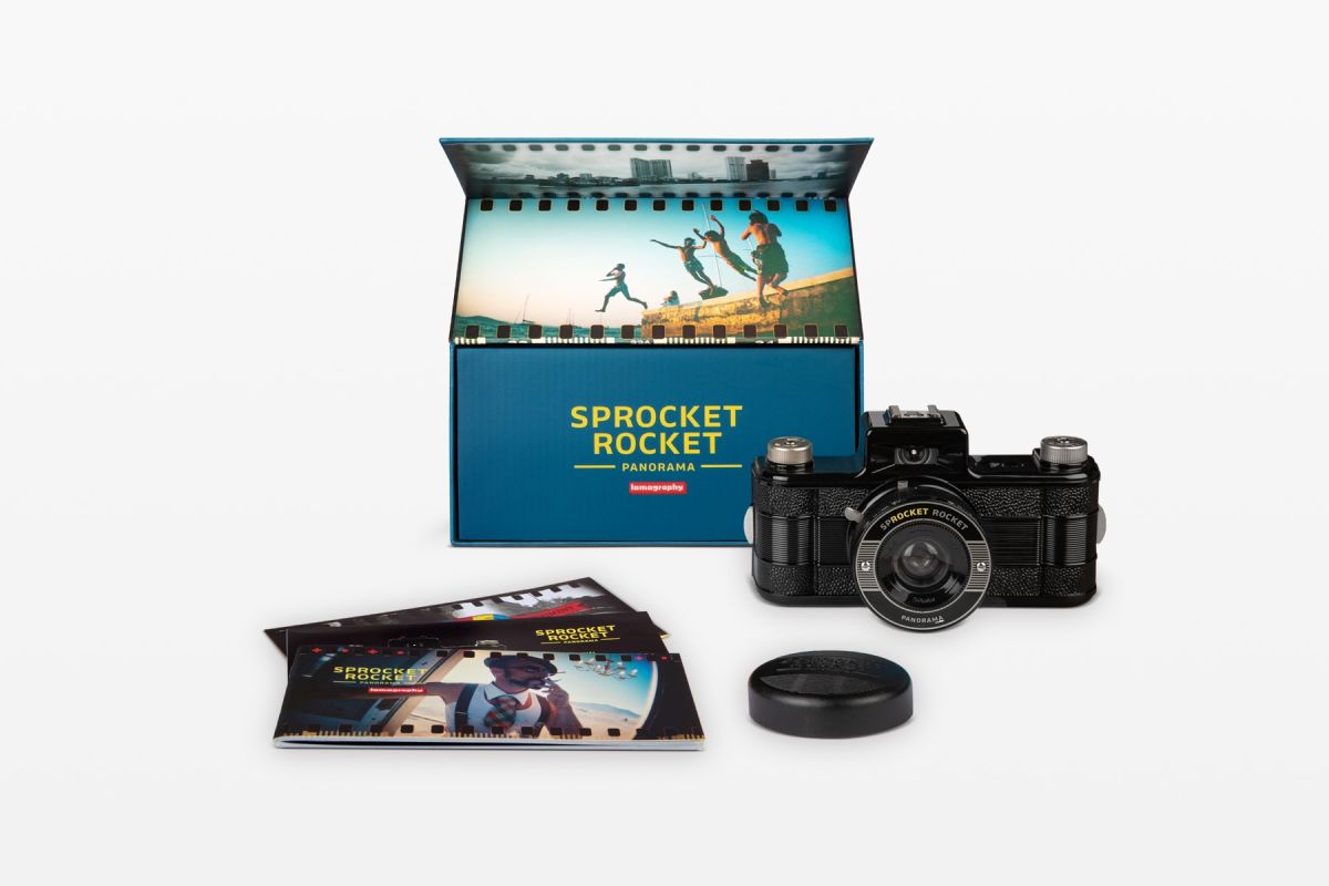Lomography Sprocket Rocket 35mm Camera - Black