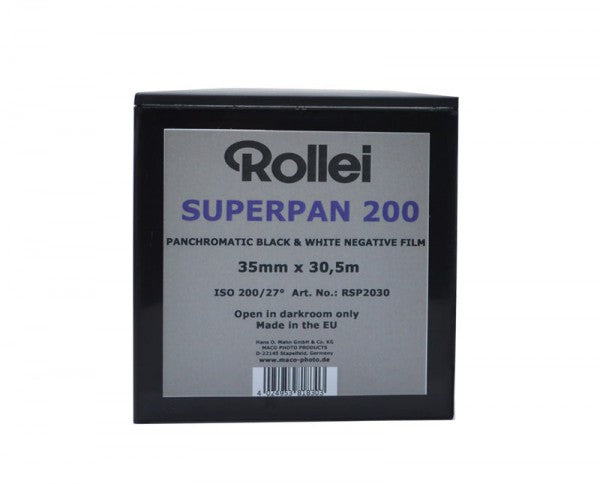 Superpan 200 35mm - 100ft Bulk Roll